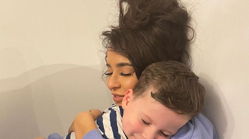 Stephanie Davis und ihr Sohn Caben