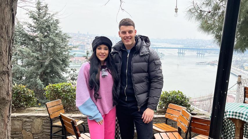 Stephanie Davis und ihr Freund Joe Mckalroy