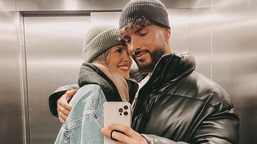 Influencerin Stephanie Schmitz und ihr Freund Julian Evangelos