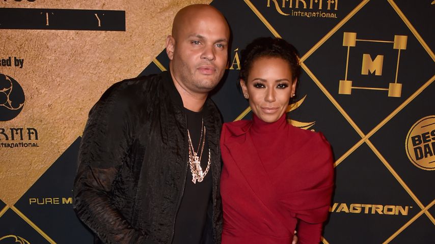 Stephen Belafonte und Mel B. in Los Angeles