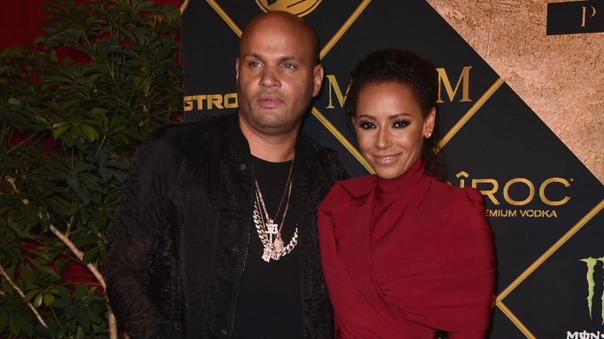 Stephen Belafonte und Mel B. im Juli 2016