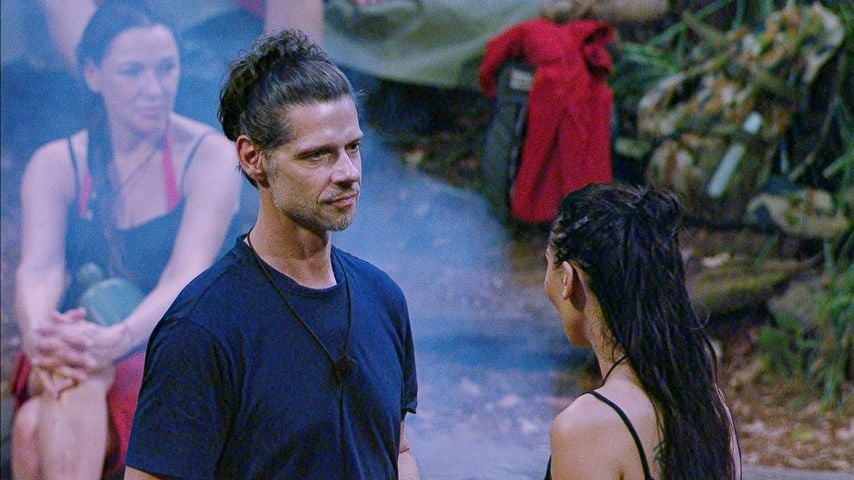 Stephen Dürr am Dschungelcamp-Lagerfeuer