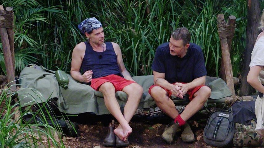 Stephen Dürr und Hardy Krüger Jr. im Dschungelcamp 2026