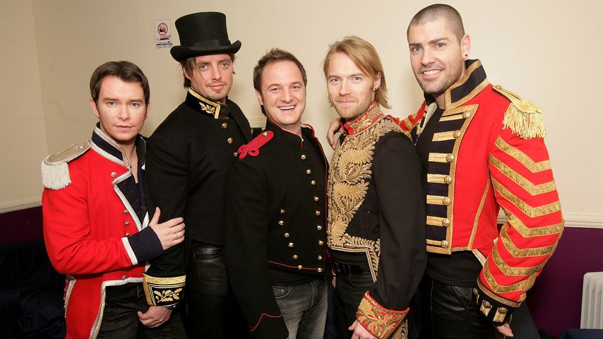 Stephen Gately, Keith Duffy, Mikey Graham, Ronan Keating und Shane Lynch von Boyzone