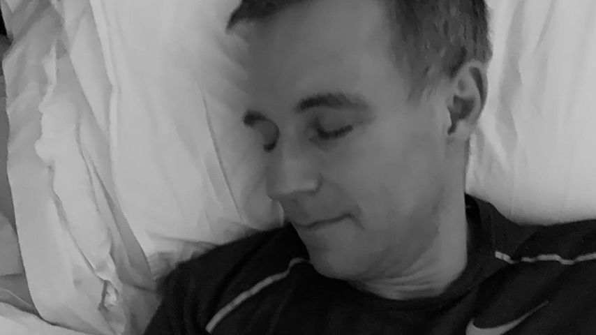 Stephen Haines mit seiner Tochter, Juni 2020