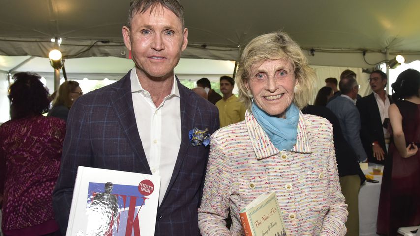 Stephen Kennedy Smith und Jean Kennedy Smith in East Hampton im August 2017