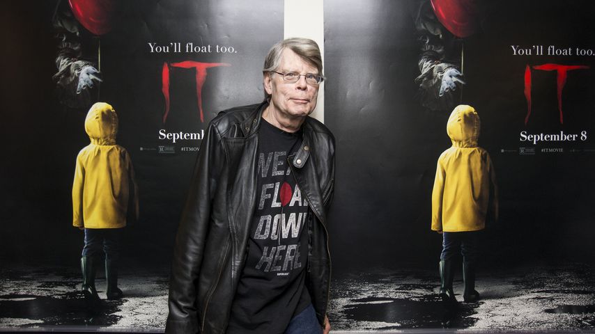 Stephen King bei der "Es"-Vorstellung in Maine