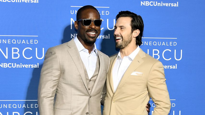 Sterling K. Brown und Milo Ventimiglia beim NBCUniversal-Event in New York