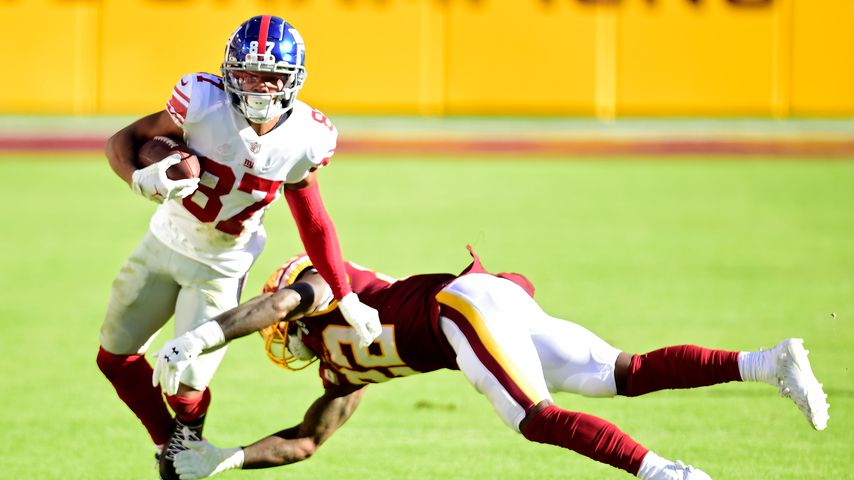 Sterling Shepard und Deshazor Everett im November 2020