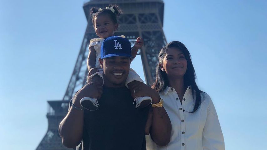 Sterling und Cali Clay Shepard und Chanel Iman in Paris