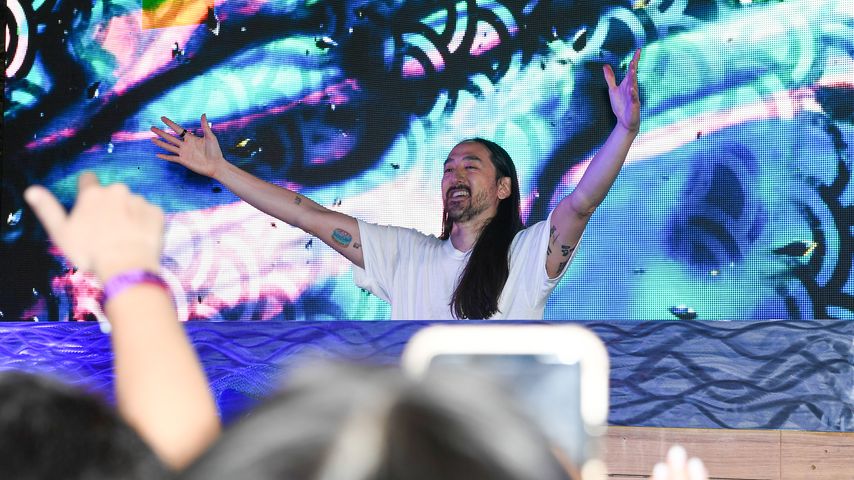 Steve Aoki beim E11Even Miami x Barstool Sports Big Game Pop-Up, 2021