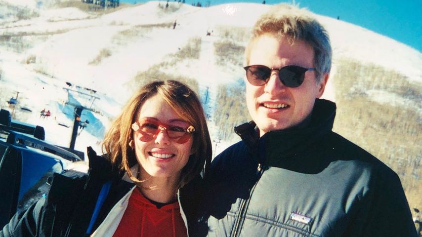 Schauspielerin Liz Hurley und Filmproduzent Steve Bing