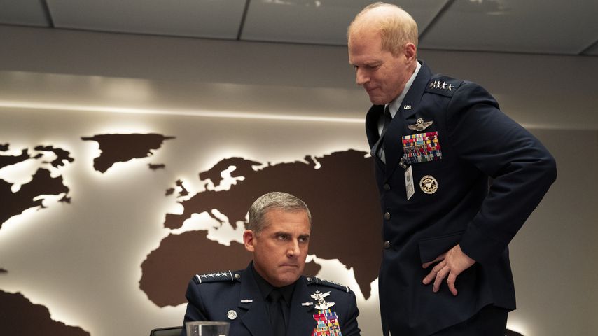 Steve Carell und Noah Emmerich in "Space Force"