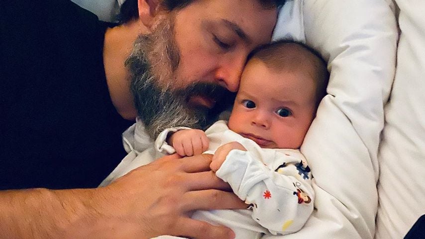 Steve Kazee und Sohn Callum