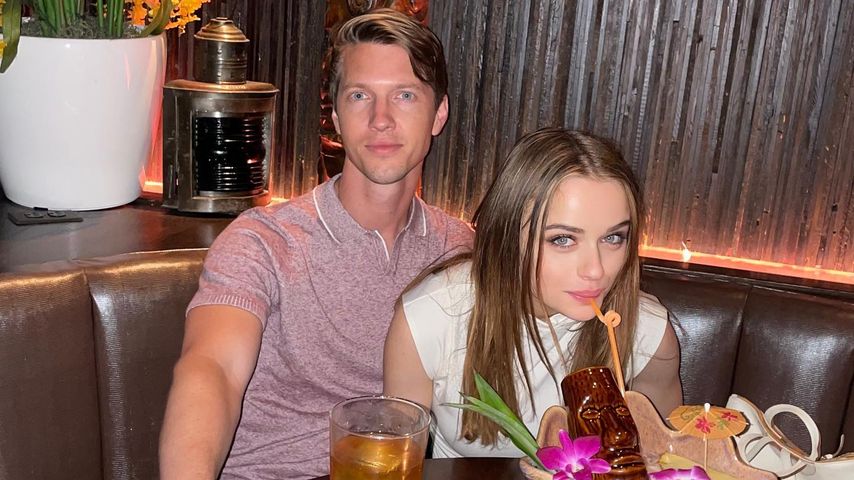 Steven Piet und Schauspielerin Joey King im Juli 2022