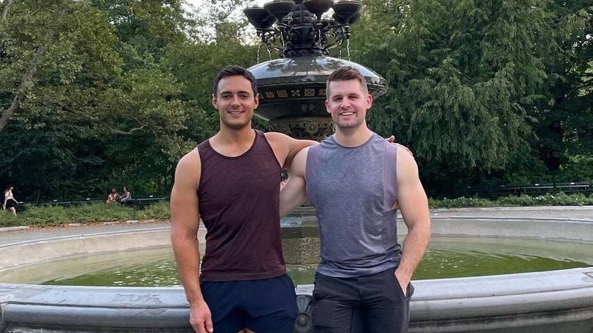 Partnerlook: Steven Romo und Stephen Morgan haben geheiratet
