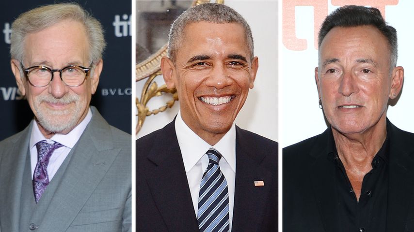 Ein legendäres Trio: Mit diesen Promis speiste Barack Obama