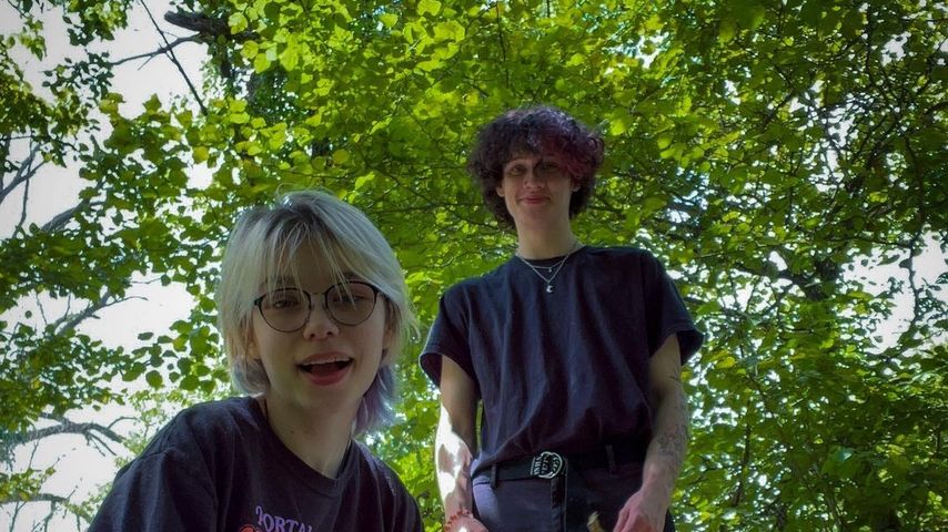 Stevie Laine und Freund