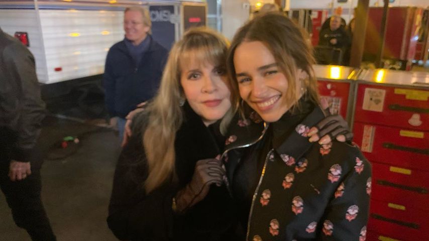Stevie Nicks und Emilia Clarke beim Fleetwood-Mac-Konzert im November 2019