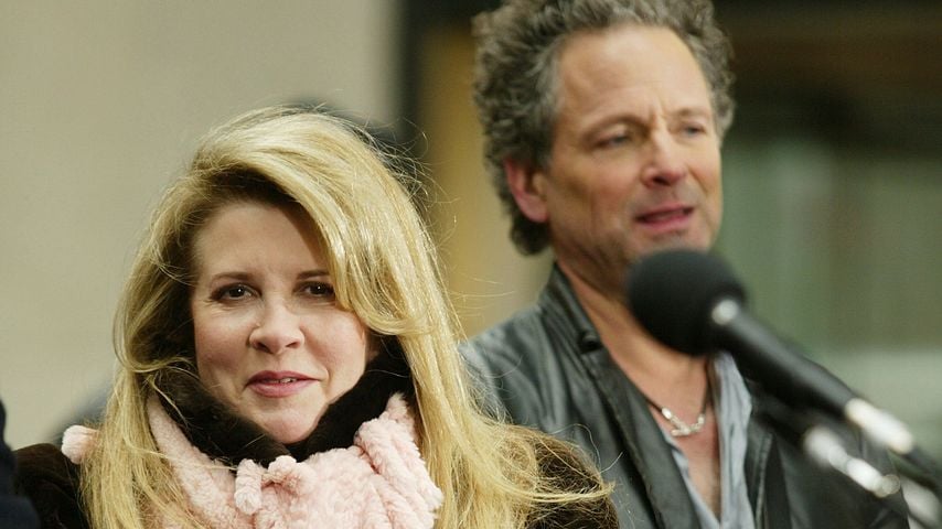 Stevie Nicks und Lindsey Buckingham, April 2003