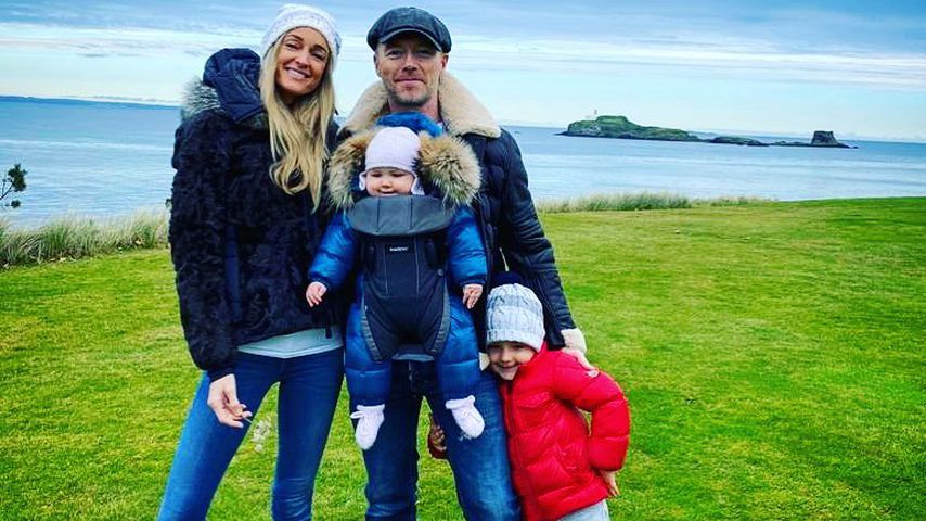 Storm und Ronan Keating mit ihren Kindern Cooper und Coco