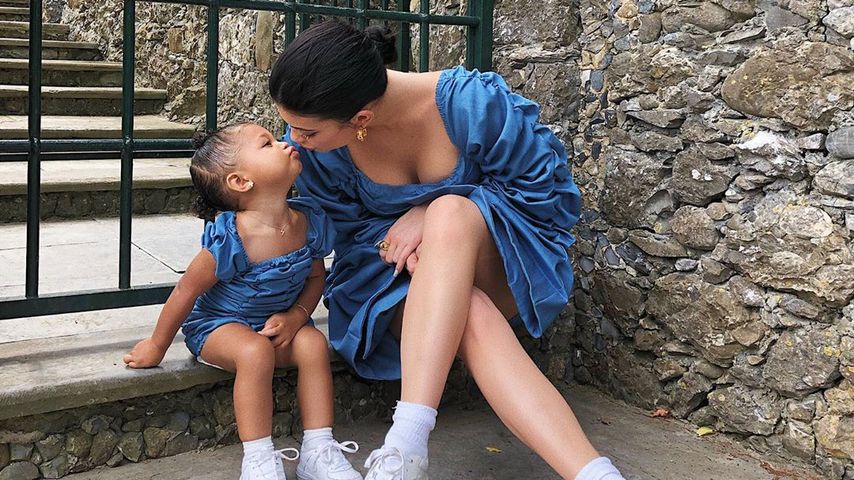 Stormi Webster und Kylie Jenner
