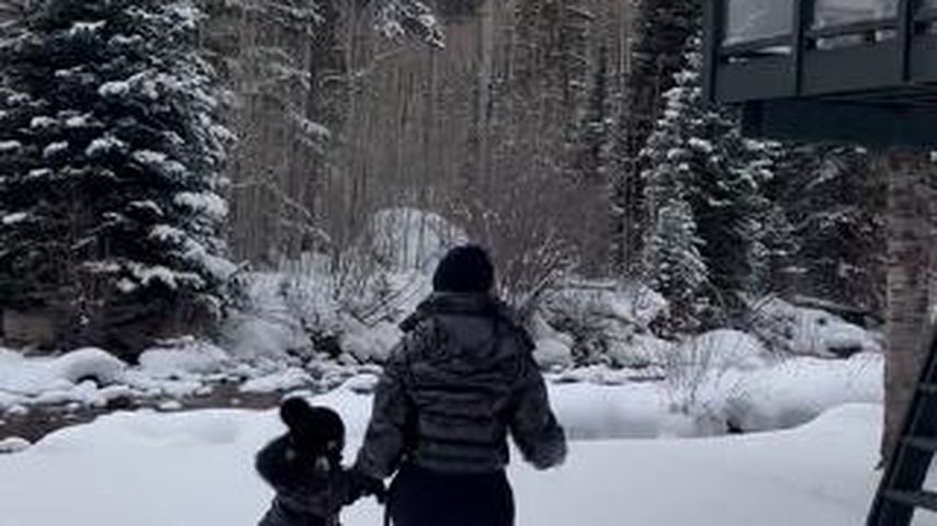 Stormi Webster und Kylie Jenner