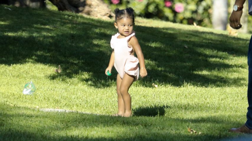 Stormi Webster im Park, September 2019