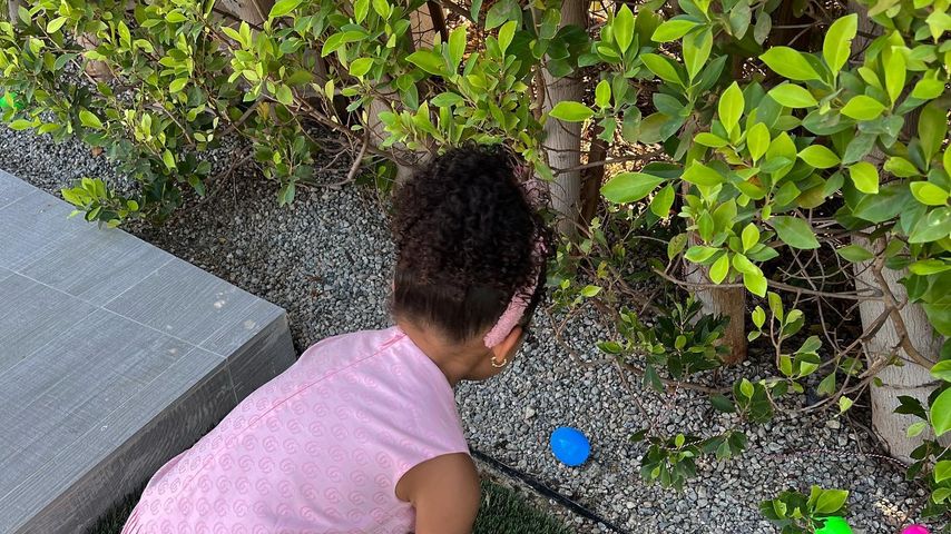 Stormi Webster an Ostern 2022