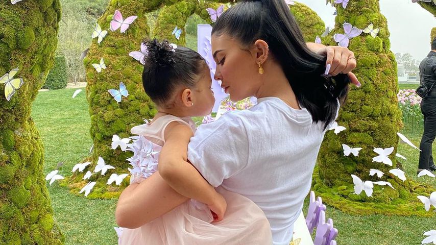 Stormi Webster und Kylie Jenner