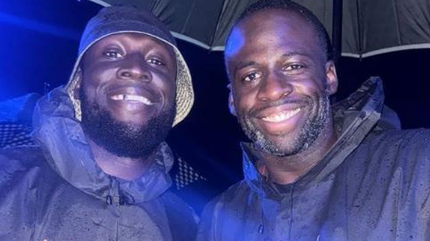 Stormzy beim Konzert von Adele in München