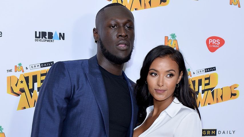 Stormzy und Maya Jama im Jahr 2017