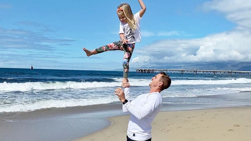 Stuart Holden und seine Tochter