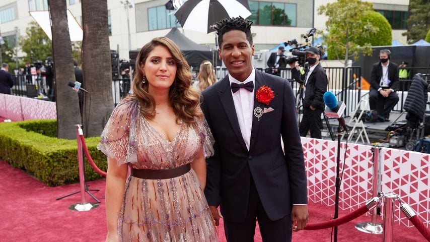 Suleika Jaouad und Jon Batiste bei der 93. Oscar-Verleihung 2021