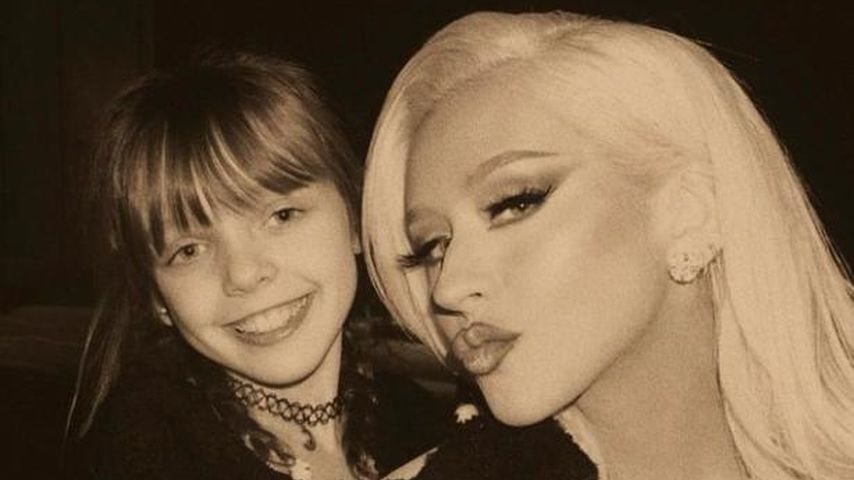 Summer Rain und Mama Christina Aguilera