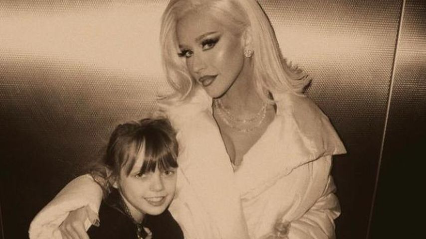 Seltene Fotos: Christina Aguilera posiert mit ihrer Tochter!