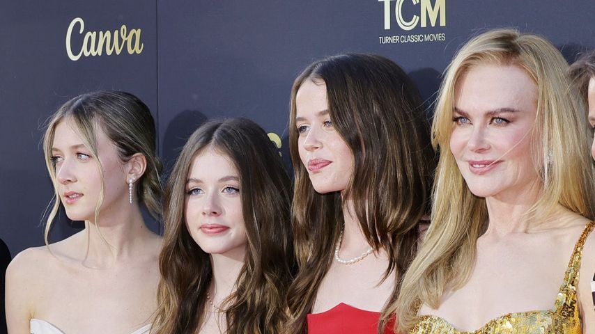 Sunday Urban, Faith Urban und Nicole Kidman im April 2024
