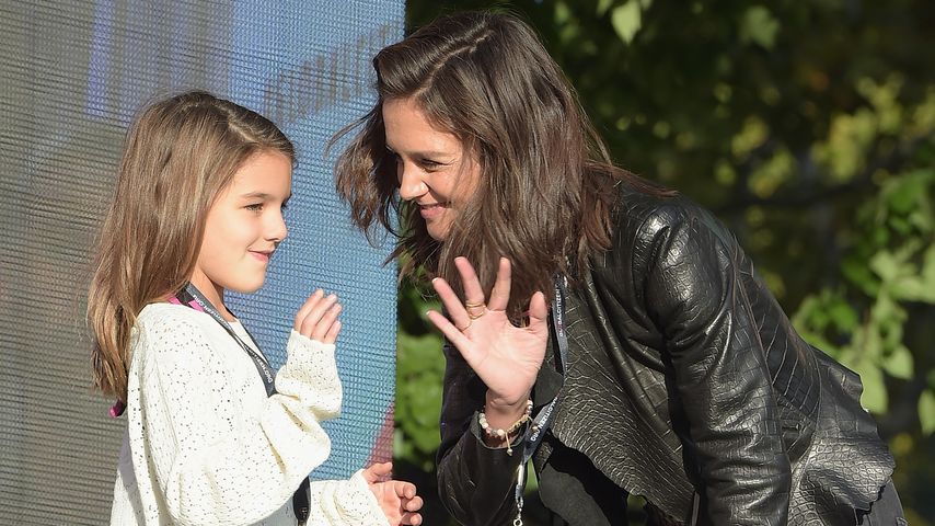 Seltenheit: Katie Holmes zeigt ihre zuckersüße Suri Cruise