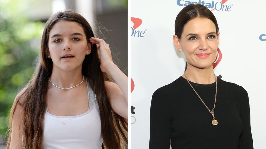 Suri Cruise überrascht ihre Mama Katie zu deren Geburtstag