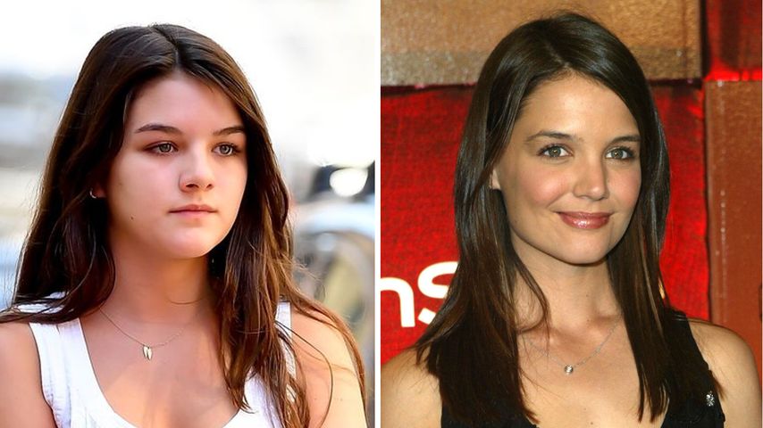 So ähnlich sieht Suri Cruise Mama Katie Holmes auf neuem Pic