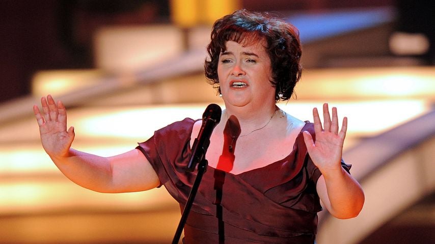 Susan Boyle bei "Willkommen bei Carmen Nebel" in Leipzig, März 2010