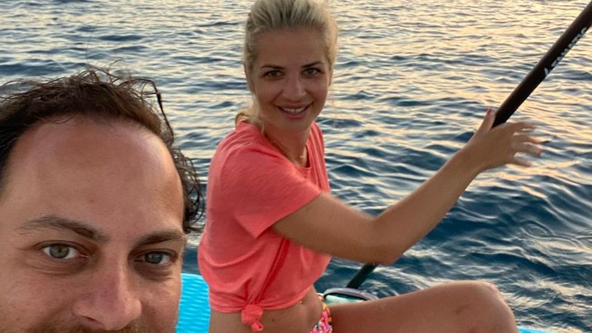 Susan Sideropoulos und ihr Mann Jakob im Juli 2021
