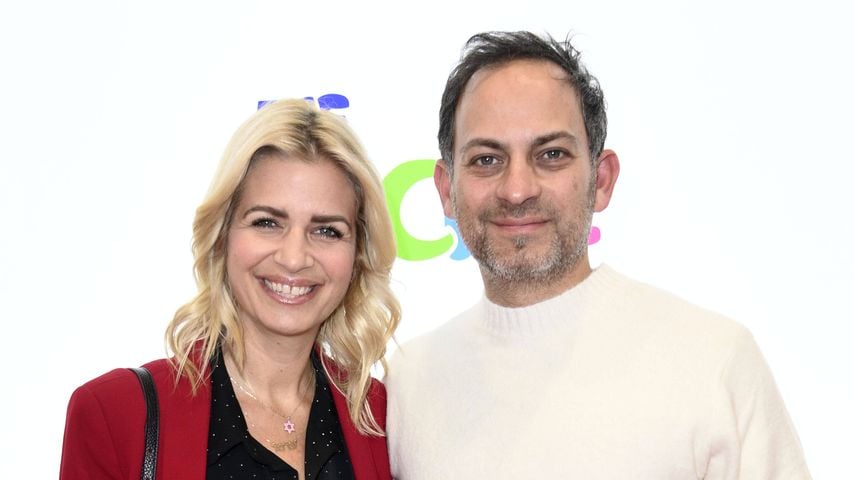 Susan Sideropoulos mit Jakob Shtizberg bei der Jubiläumsfeier 30 Jahre Die Arche in der Arche-Zentrale Hellersdorf, Berlin