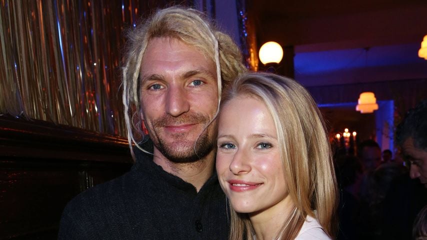 Susanne Bormann und Nicolai Ziel bei der Party zum Kinofilm "Frau Ella" im Clärchens Ballhaus in Berlin-Mitte, 2013