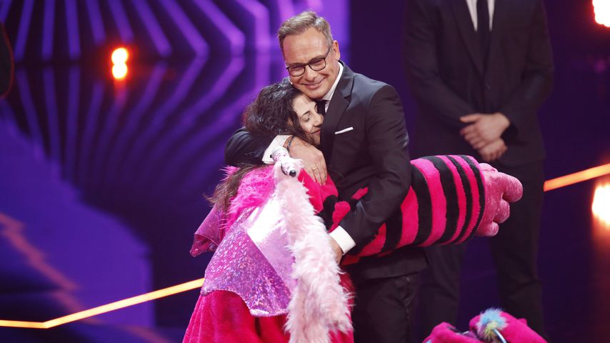 Susi Kentikian und Matthias Opdenhövel bei "The Masked Singer"