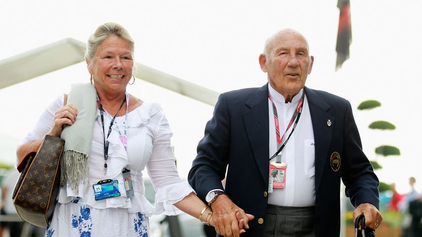 Susie und Stirling Moss beim Grand Prix, 2011 in Northampton
