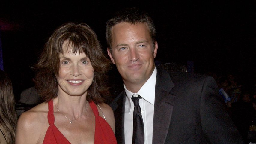 Suzanne Morrison und Matthew Perry, September 2002