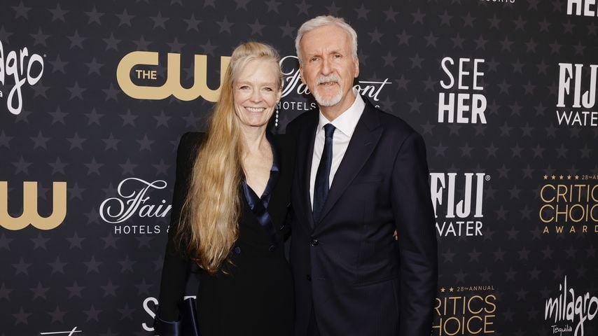 Regisseur James Cameron mit seiner Frau Suzy