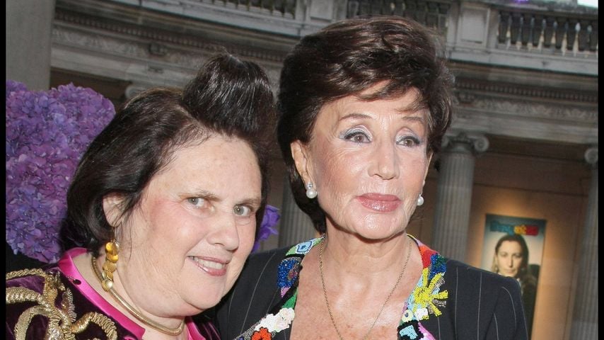 Suzy Menkes und Jacqueline de Ribes bei der Feier im Musée Galliera zum 20-jährigen Jubiläum von Suzy Menkes bei der IHT