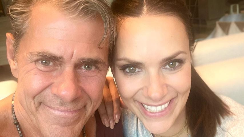 Esther Sedlaczeks Vater Sven liebt seine Rolle als Großvater